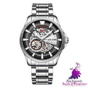 AI Lang Hollow Automatic Waterproof Fashion Watch for Men