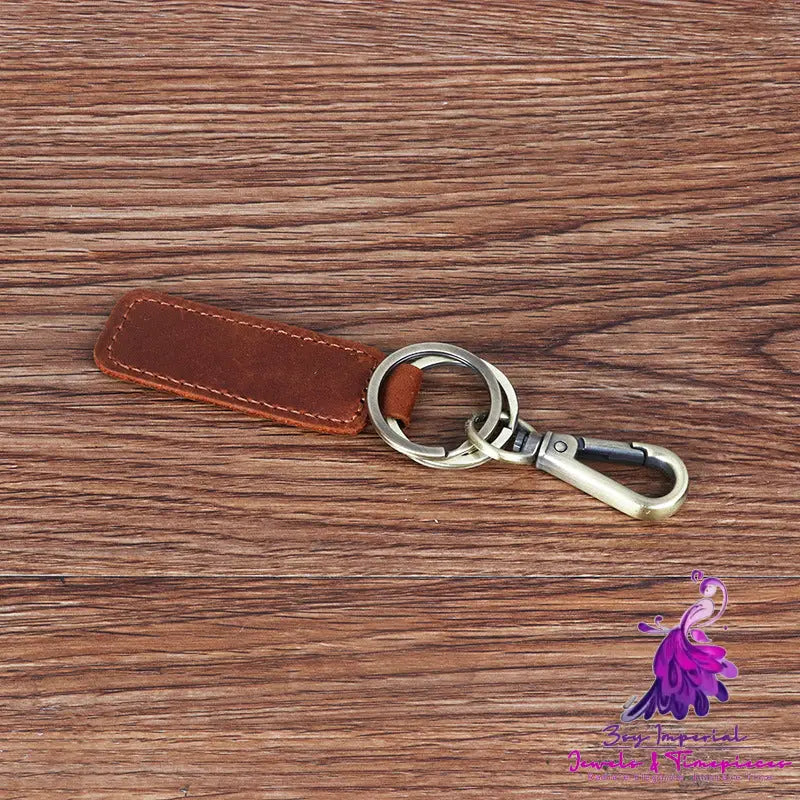 Cow Leather Key Chain with Creativity