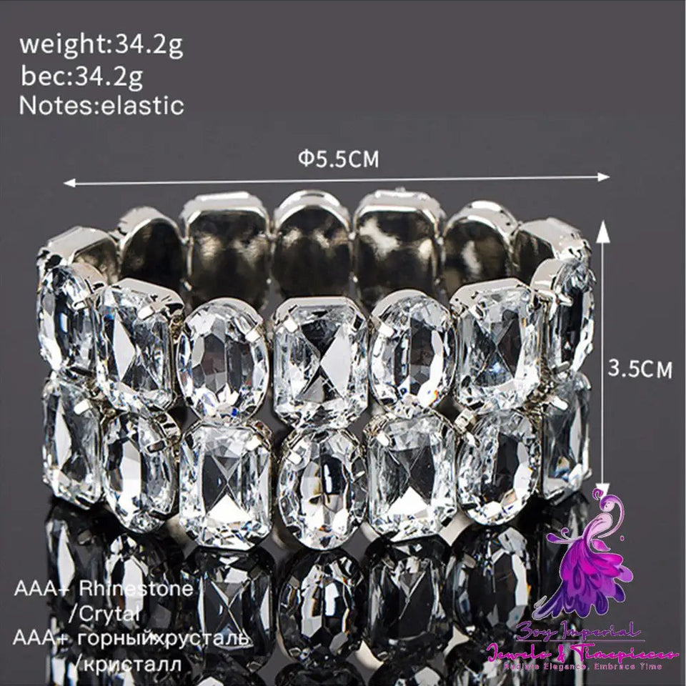 Classic Personality All-match Fashion Bracelet Luxury Big