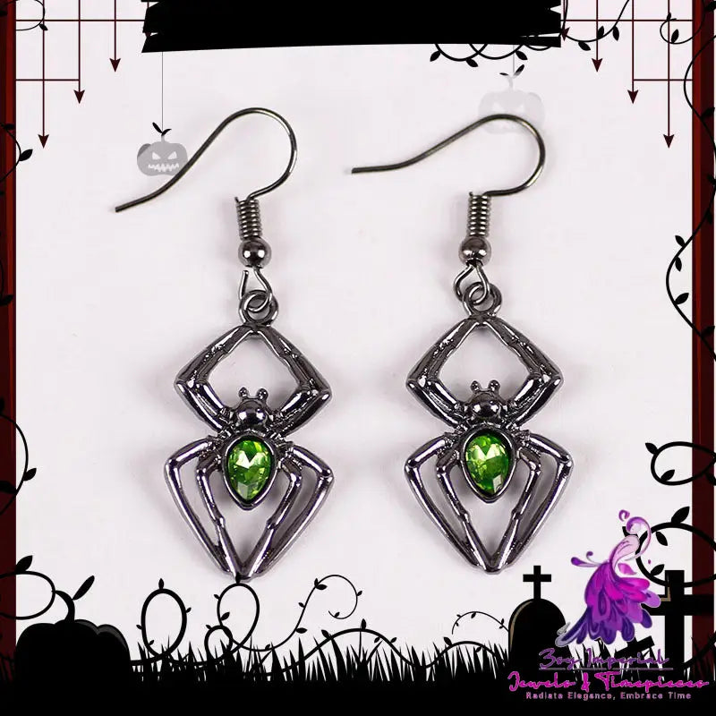 Halloween Series Hollow Retro All-match Female Earrings