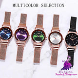 Fashion All-match Simple Wrist Magnet Watch