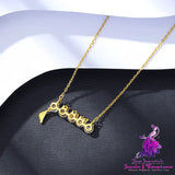 Necklace With Letters