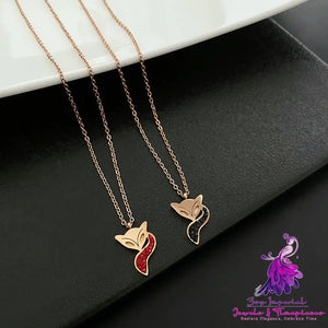 Personality Fox Necklace