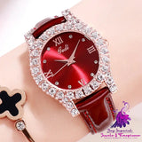 Personality Diamond Casual Ladies Watch