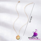 Colorful A-Z Crystal Necklace