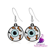 New Halloween Earrings Creative Mummy Ghost