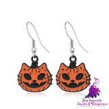 New Halloween Earrings Creative Mummy Ghost