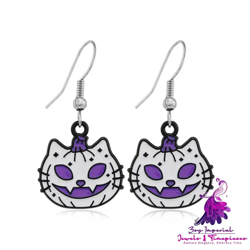 New Halloween Earrings Creative Mummy Ghost