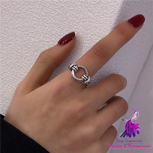 Women’s Fashion Simple Vintage Do-over Ring