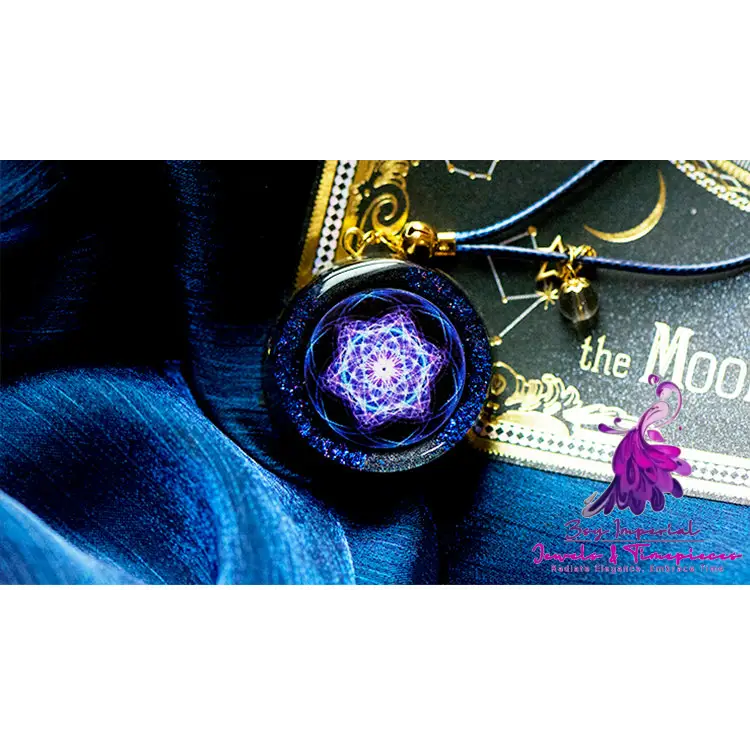 Lucky Gem Pendant Mandala Car Pendant Keychain