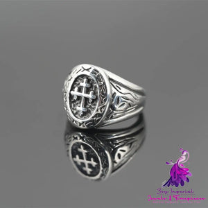 Hip Hop Retro Steel Ring