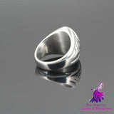 Hip Hop Retro Steel Ring