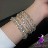 Pearl Opening Ins Bracelet