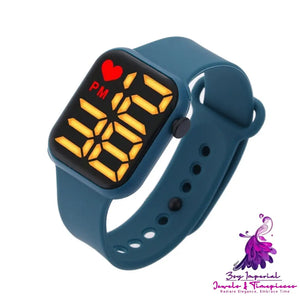 LED Electronic Sports Watch for Students