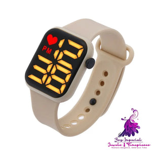 LED Electronic Sports Watch for Students