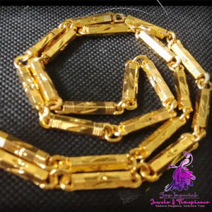 Imitation Gold Men’s Necklace