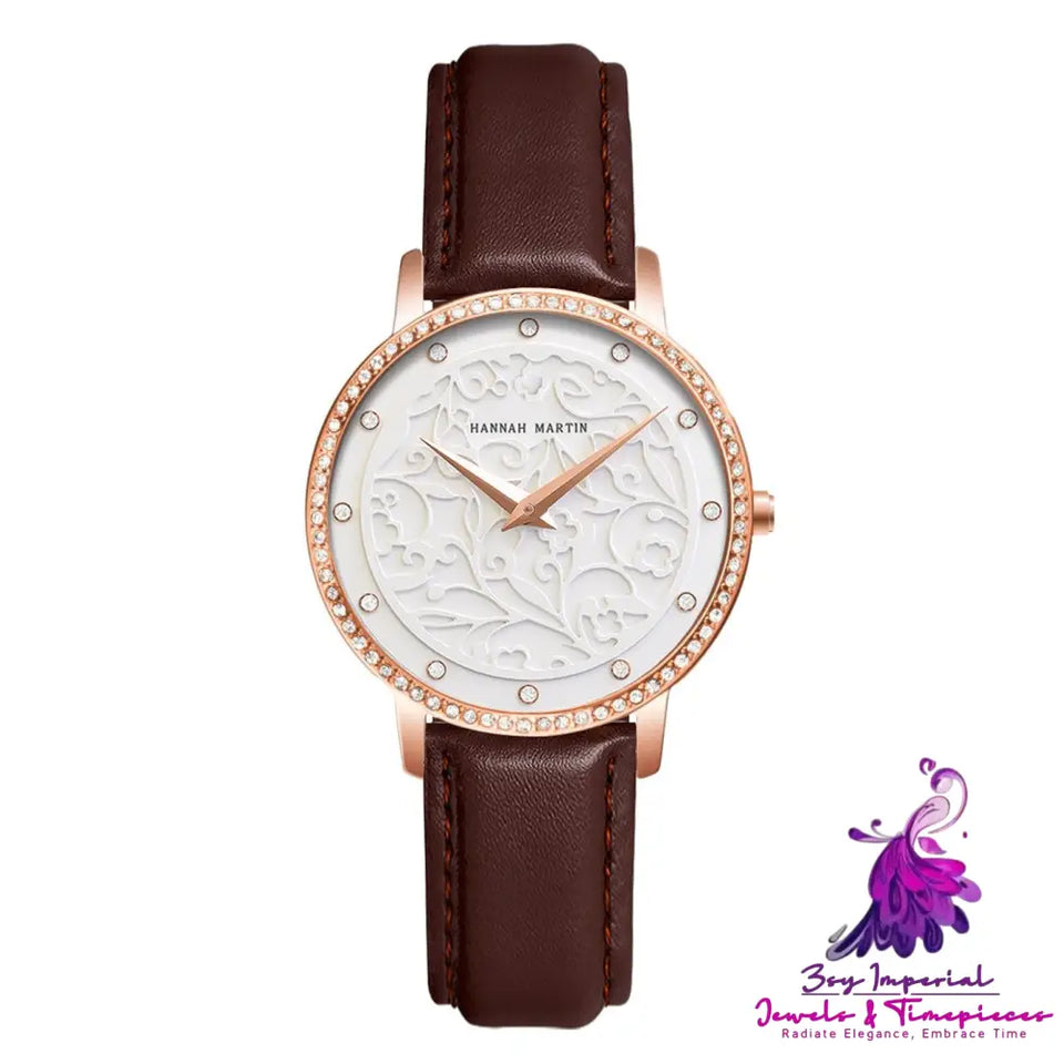 Japanese Movement Ladies Quartz Watch