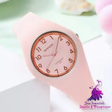 Jelly Color Silicone Simple Watch