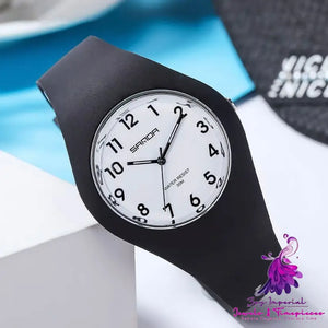 Jelly Color Silicone Simple Watch