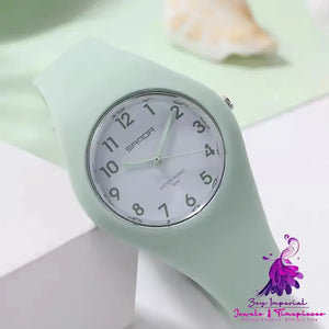 Jelly Color Silicone Simple Watch