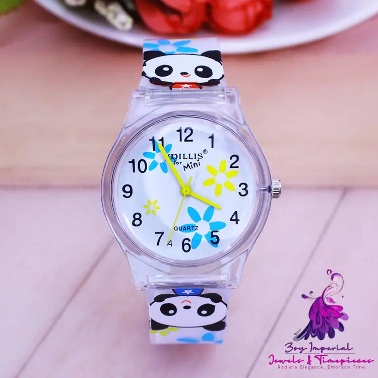 Jelly Transparent Unisex Watch for Kids