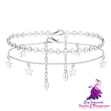 S925 Sterling Silver Feet Chain