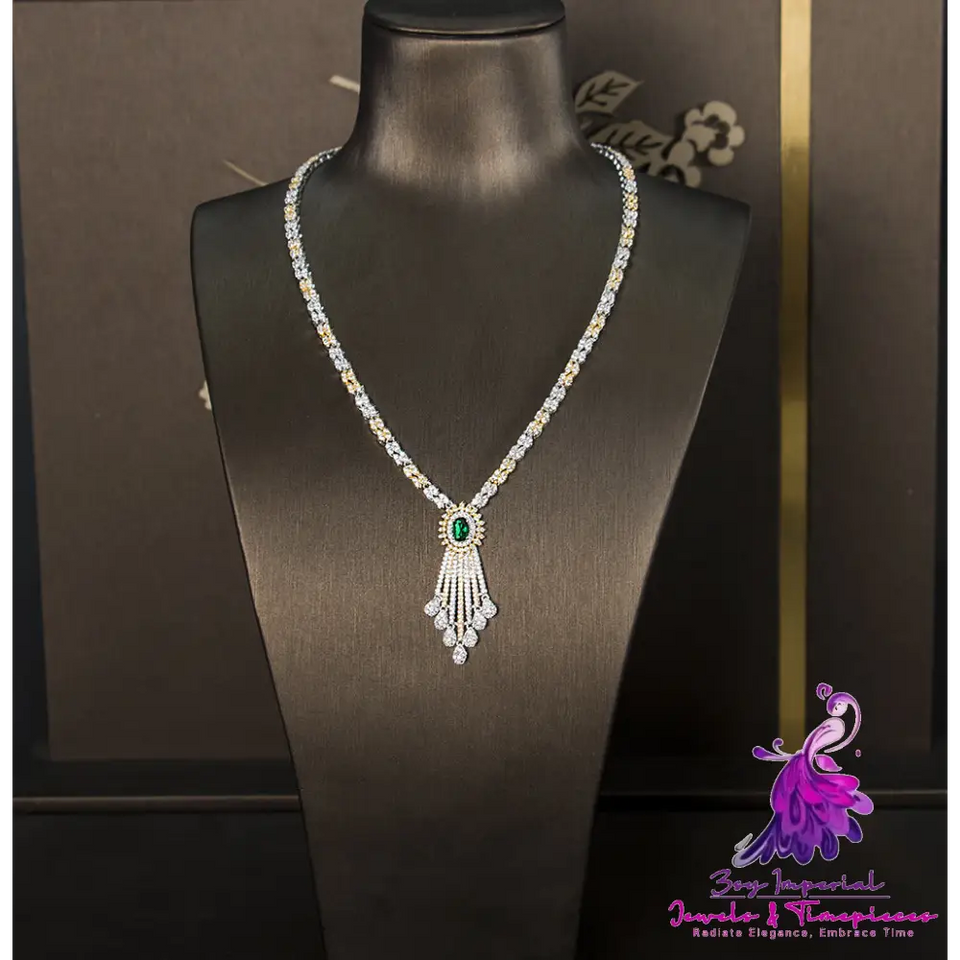 Zircon Jewelry Set