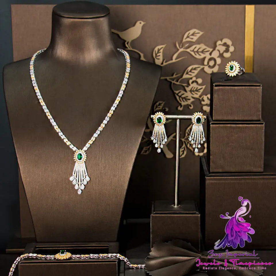 Zircon Jewelry Set