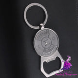 Perpetual Calendar Key Chain Bottle Opener