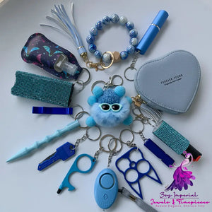 Sweet Blue Self Defense Keychain