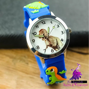 Kids Dinosaur Quartz Waterproof Watch