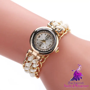 Leisure Knitting Rope Wrist Watch