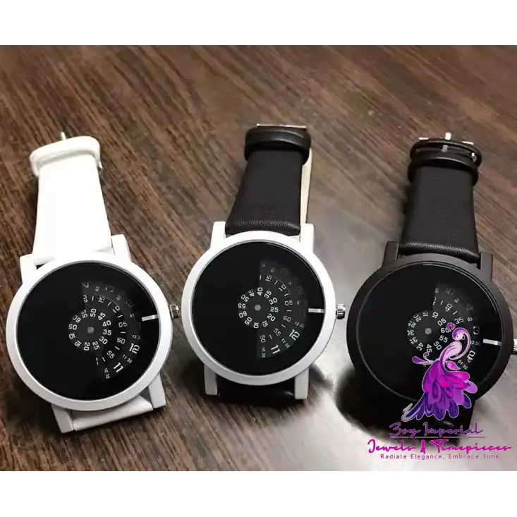 Korean Fashion Turntable Quartz Watch