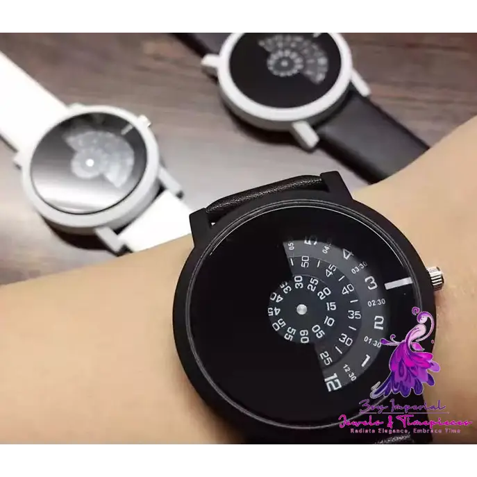 Korean Fashion Turntable Quartz Watch