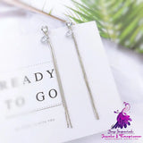 Asymmetric Pearl Flower Earrings with Korean Bow