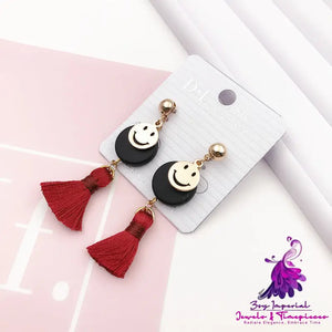 Asymmetric Pearl Flower Earrings with Korean Bow