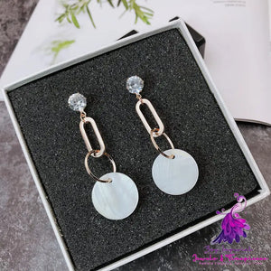 Asymmetric Pearl Flower Earrings with Korean Bow