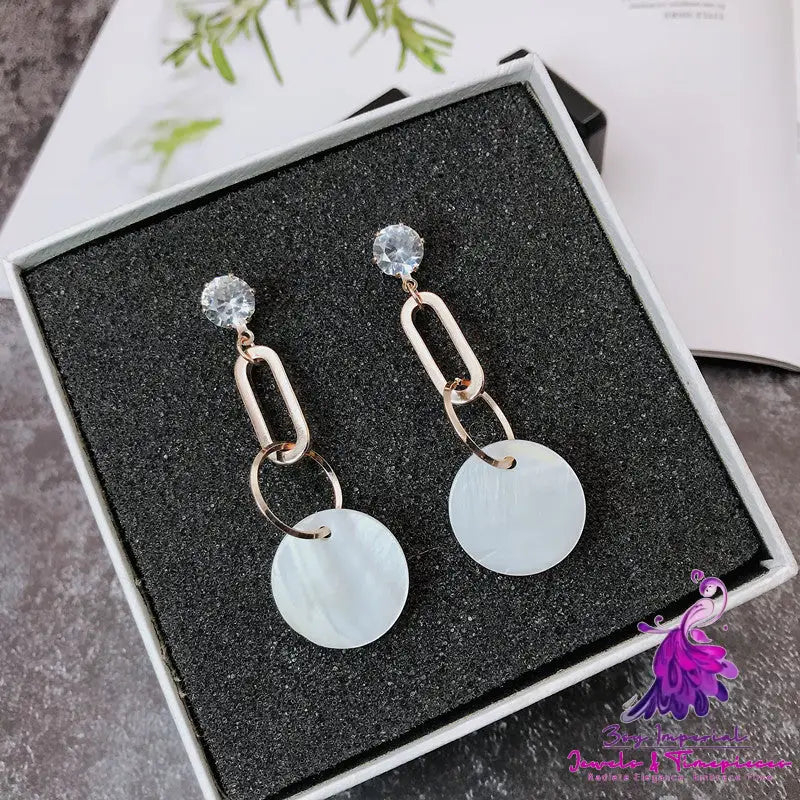 Asymmetric Pearl Flower Earrings with Korean Bow