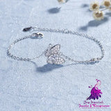 Korean Silver Zircon Bracelet