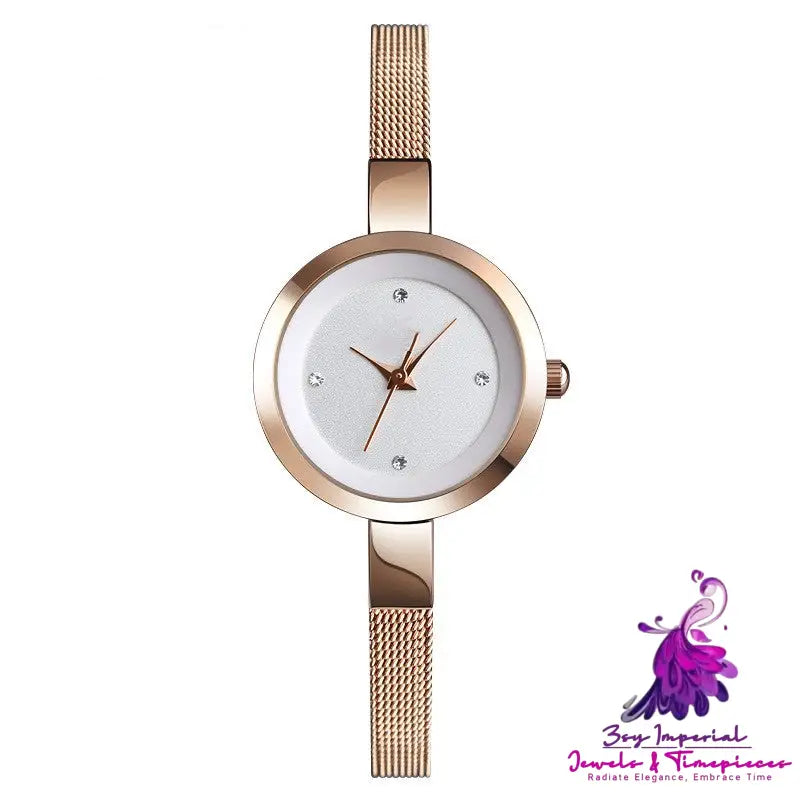 Slim Korean Version Business Women’s Quartz Watch