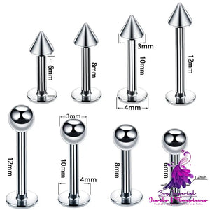 Stainless Steel Labret Spherical