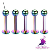 Stainless Steel Labret Spherical