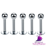 Stainless Steel Labret Spherical