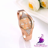 Rose Gold Ladies Bracelet Watch