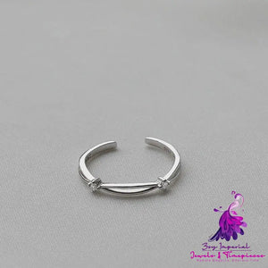 Sterling Silver Laughing Ring