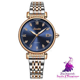 SUNKTA Waterproof Ladies Quartz Watch