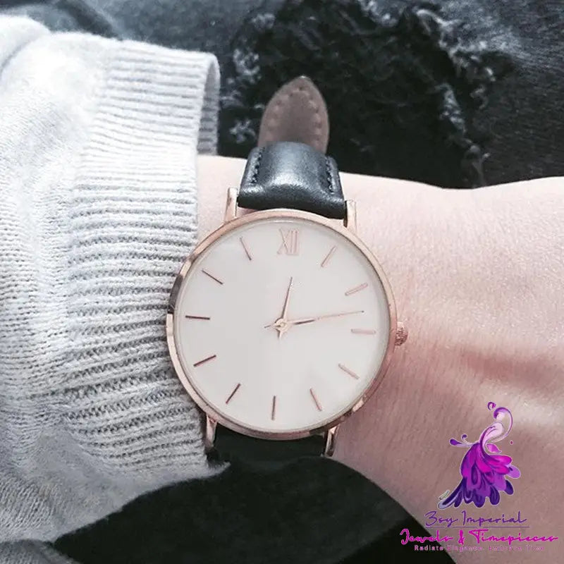 Fashion Leather Ladies Watch