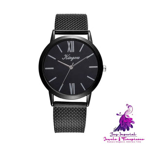 Simple Mesh Strap Ladies Watch