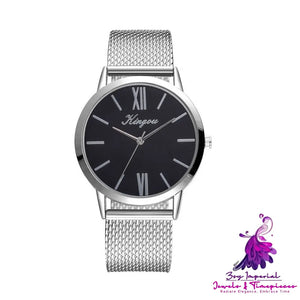 Simple Mesh Strap Ladies Watch