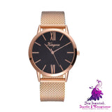 Simple Mesh Strap Ladies Watch